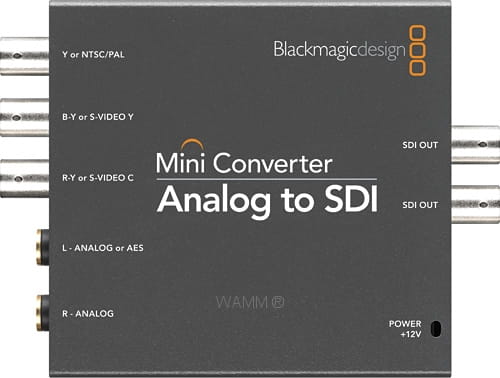 Blackmagic Design – Mini Converter Analog to SDI