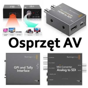 Osprzęt AV