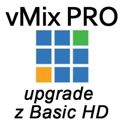 VMIX PRO upgrade z BasicHD