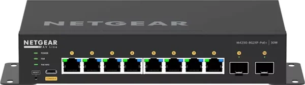 NETGEAR AV Line M4250-8G2XF-PoE